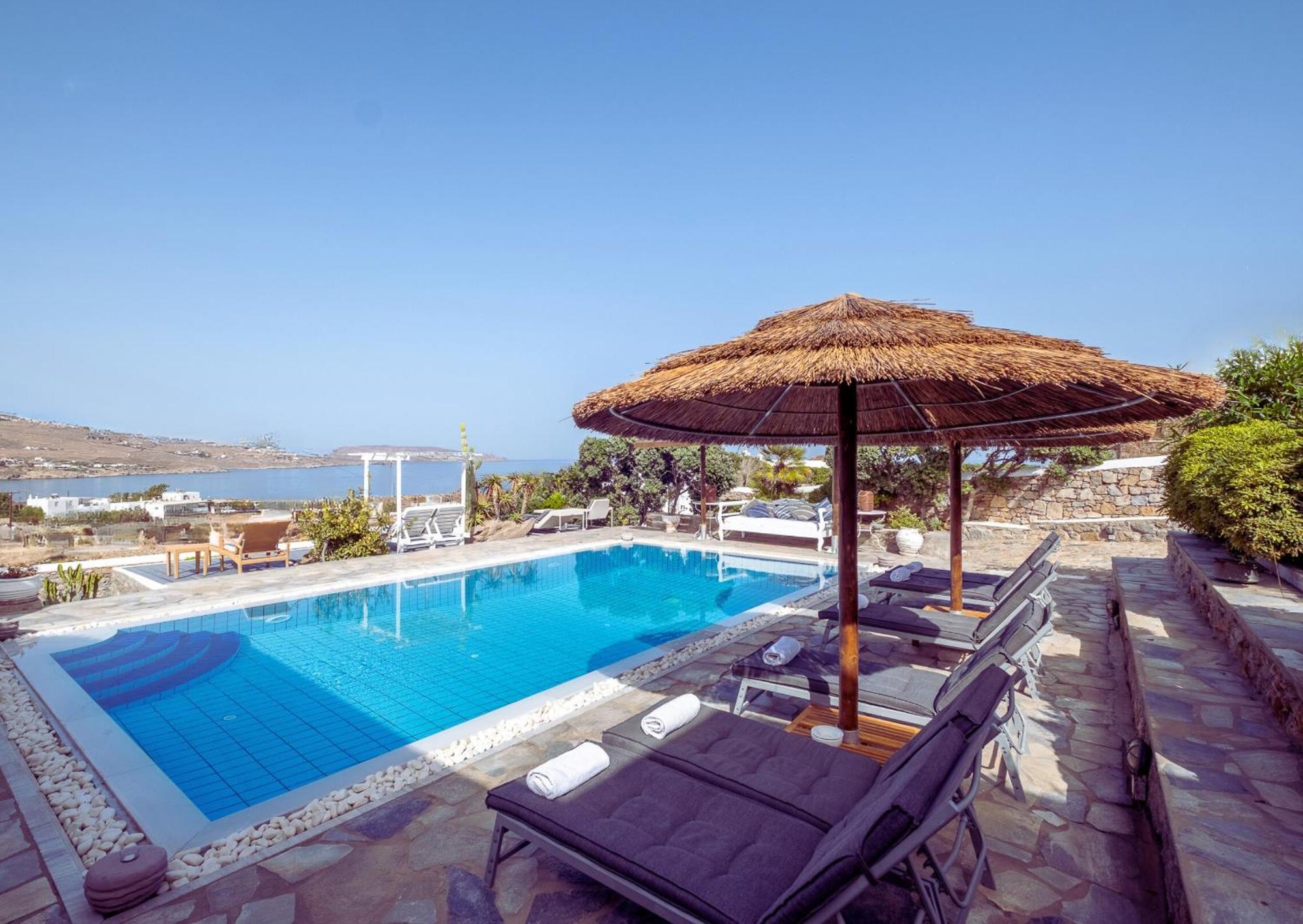 Quality Brand Villas Sea & Sun Villa A Superb Luxury Exclusive Villa With Personality Kalafatis Dış mekan fotoğraf